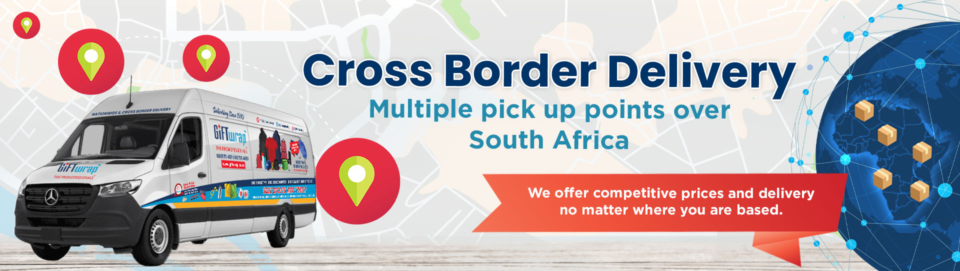 Delivery across Africa